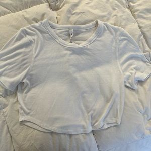 lululemon Hold Tight Cropped Tee - Size 10
